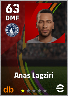 Anas Lagziri eFootball player card