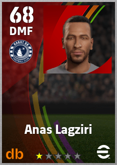 Anas Lagziri eFootball player card