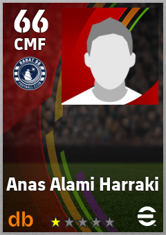 Anas Alami Harraki eFootball player card