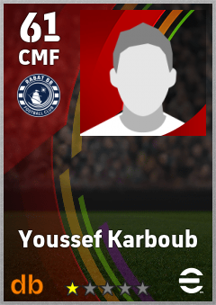 Youssef Karboub eFootball player card