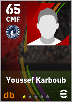 Youssef Karboub eFootball player card
