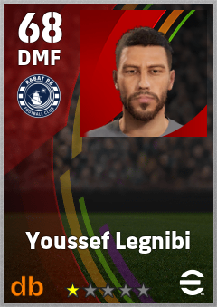 Youssef Legnibi — DMF, OVR 68, MAX 68