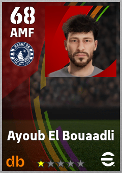 Ayoub El Bouaadli — AMF, OVR 68, MAX 68