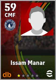 Issam Manar eFootball player card