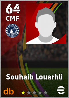 Souhaib Louarhli eFootball player card