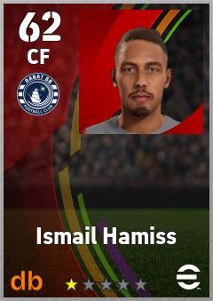 Ismail Hamiss eFootball player card