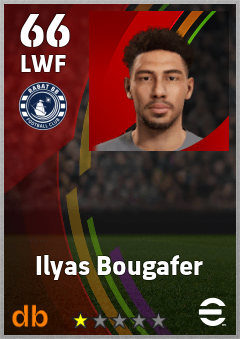 Ilyas Bougafer eFootball player card