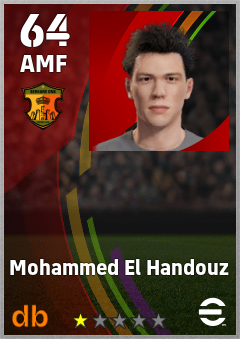 Mohammed El Handouz eFootball player card