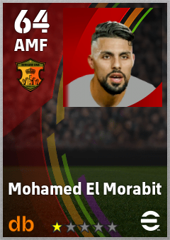 Mohamed El Morabit eFootball player card