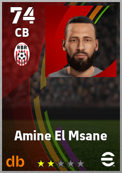 Amine El Msane eFootball player card