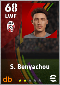 S. Benyachou eFootball player card