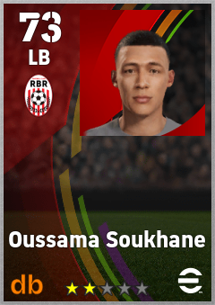 Oussama Soukhane eFootball player card