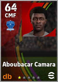 Aboubacar Camara eFootball player card