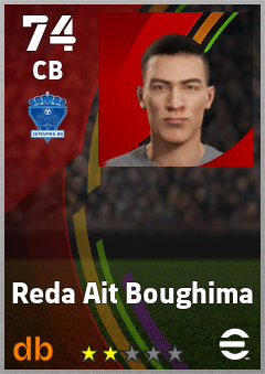 Reda Ait Boughima — CB, OVR 74, MAX 74