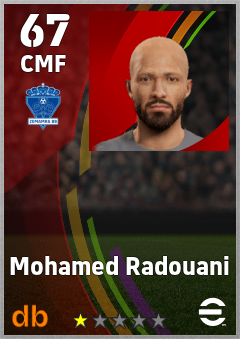 Mohamed Radouani eFootball player card