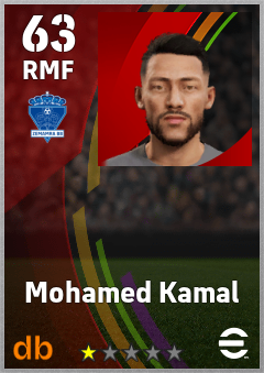 Mohamed Kamal eFootball player card