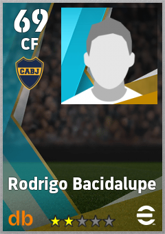 Rodrigo Bacidalupe — CF, OVR 69, MAX 69