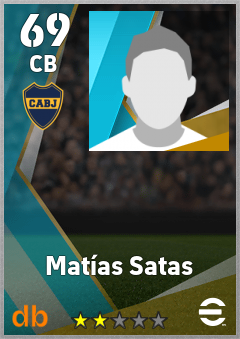 Matías Satas eFootball player card