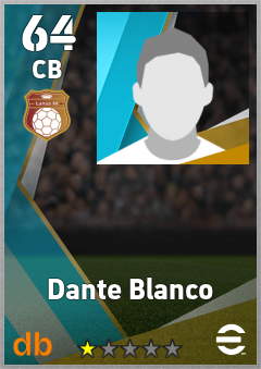 Dante Blanco — CB, OVR 64, MAX 64