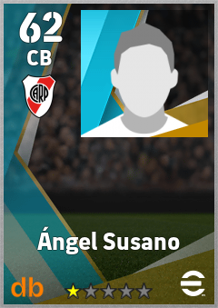 Ángel Susano — CB, OVR 62, MAX 62