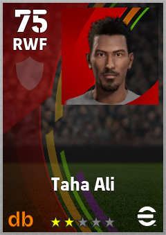 Taha Ali eFootball player card