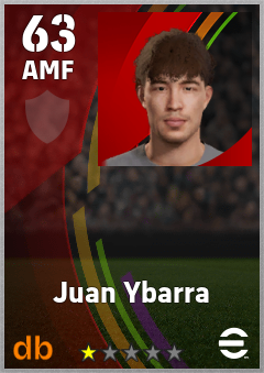 Juan Ybarra — AMF, OVR 63, MAX 63