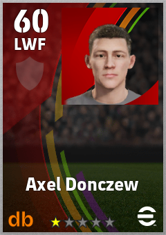 Axel Donczew — LWF, OVR 60, MAX 60