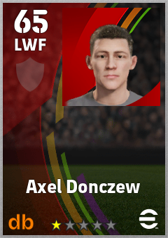 Axel Donczew eFootball player card