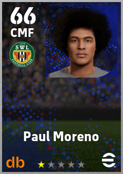 Paul Moreno eFootball player card