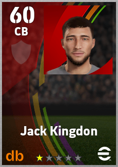 Jack Kingdon eFootball player card