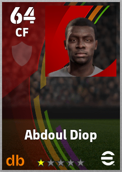 Abdoul Diop eFootball player card