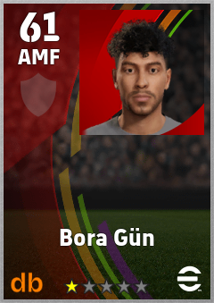 Bora Gün eFootball player card