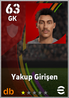 Yakup Girişen eFootball player card
