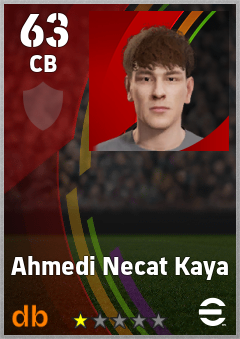 Ahmedi Necat Kaya eFootball player card