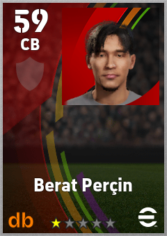 Berat Perçin eFootball player card