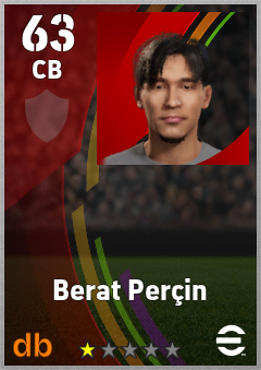 Berat Perçin eFootball player card