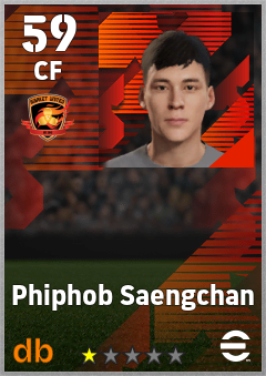 Phiphob Saengchan eFootball player card