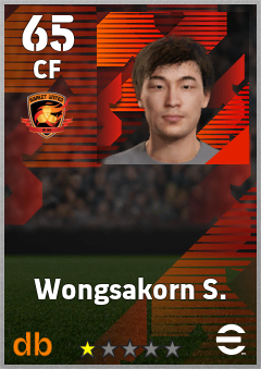 Wongsakorn S. — CF, OVR 65, MAX 65