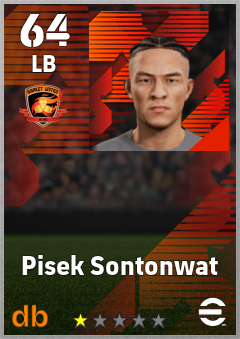 Pisek Sontonwat eFootball player card
