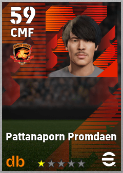 Pattanaporn Promdaen — CMF, OVR 59, MAX 59
