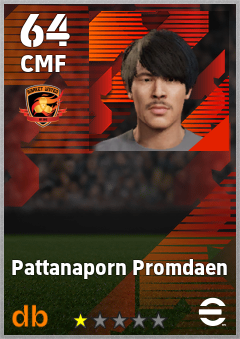 Pattanaporn Promdaen — CMF, OVR 64, MAX 64