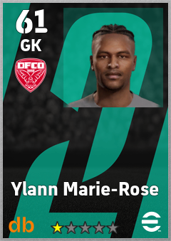 Ylann Marie-Rose — GK, OVR 61, MAX 61