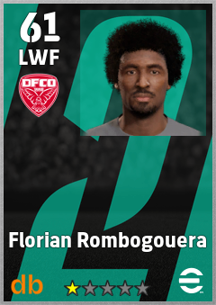 Florian Rombogouera — LWF, OVR 61, MAX 61