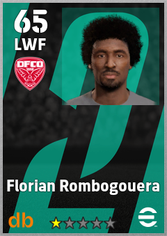 Florian Rombogouera eFootball player card