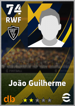 João Guilherme — RWF, OVR 74, MAX 74