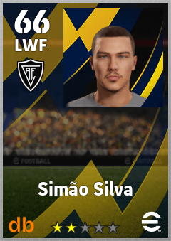 Simão Silva — LWF, OVR 66, MAX 66