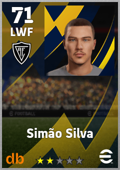 Simão Silva — LWF, OVR 71, MAX 71