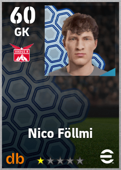 Nico Föllmi — GK, OVR 60, MAX 60