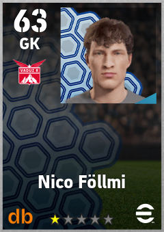 Nico Föllmi eFootball player card