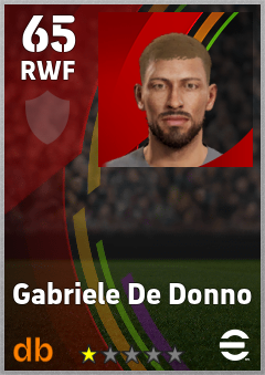 Gabriele De Donno eFootball player card